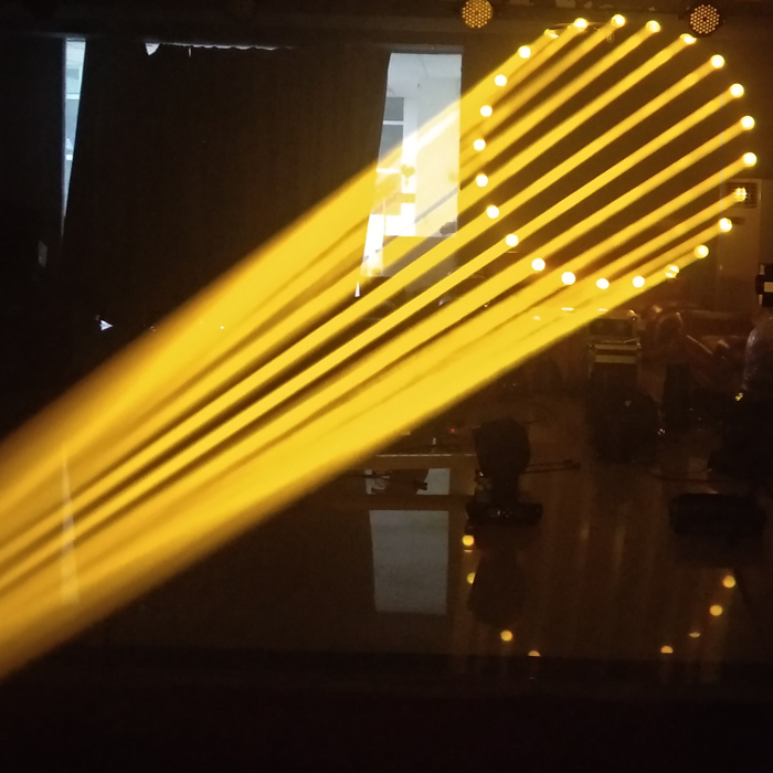 How the light beam is broken？